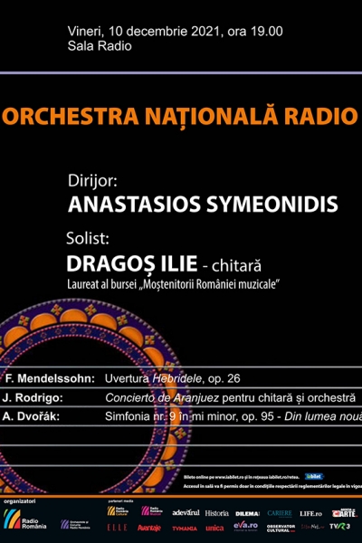 Capodopera repertoriului pentru chitară clasică: Concierto de Aranjuez la SALA RADIO